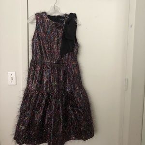Halogen X Party Dress with Shoulder Bow 6